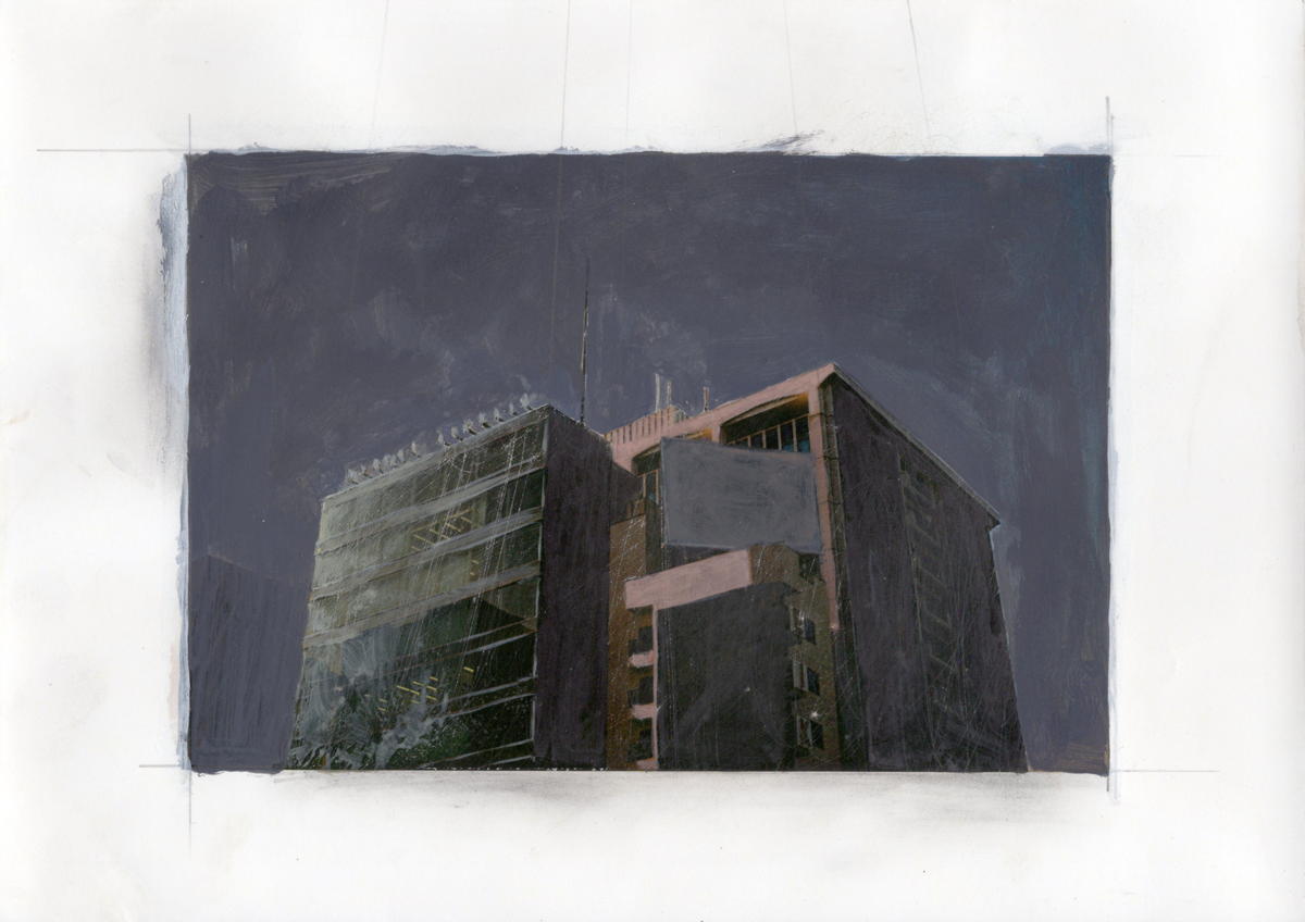 透明な街 Drawing /2020