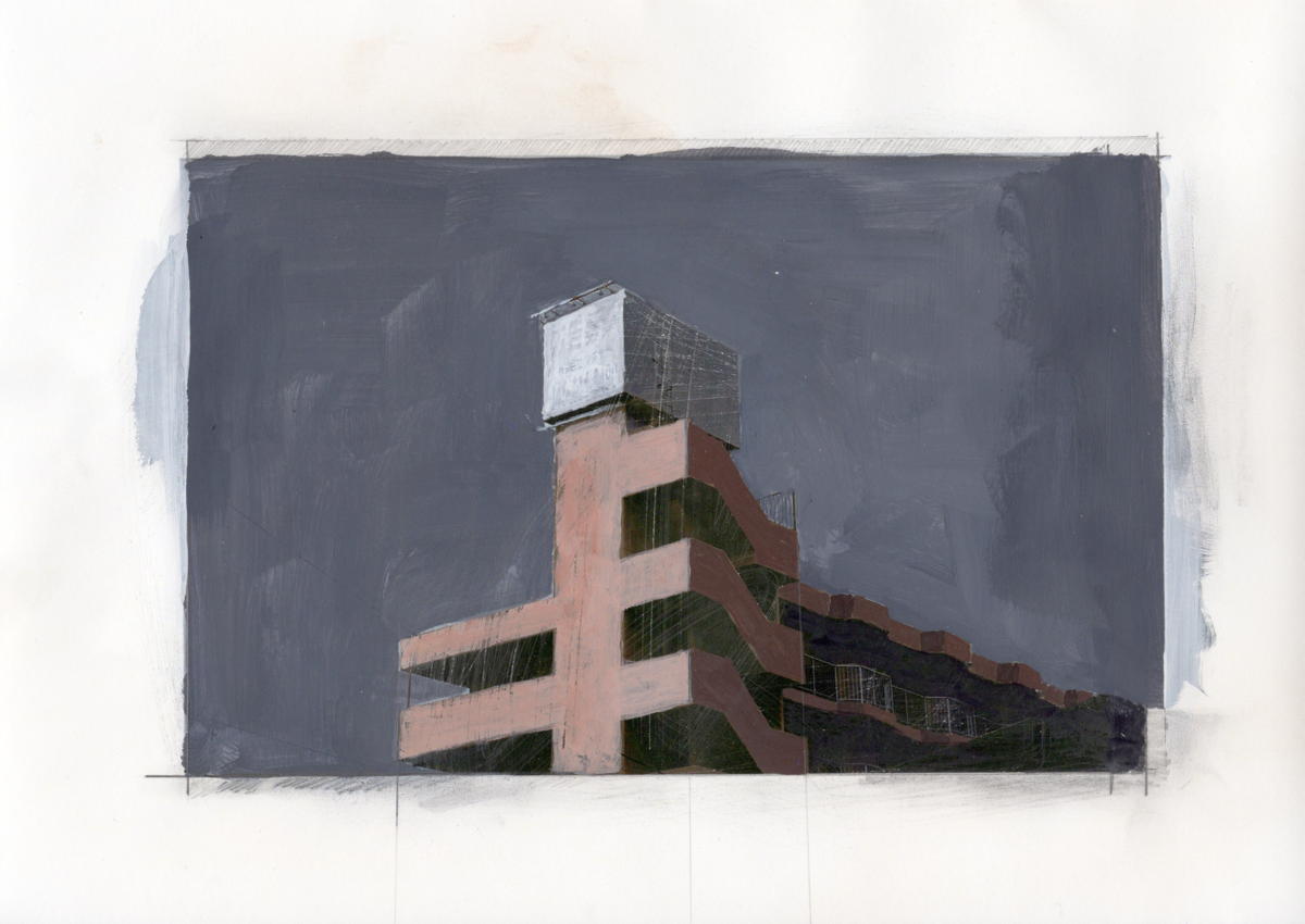透明な街 Drawing /2020