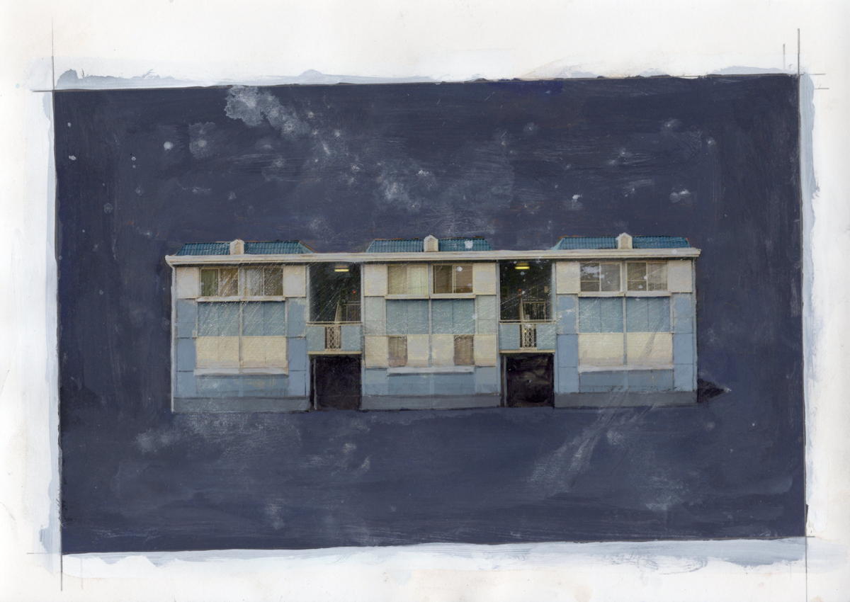 透明な街 Drawing /2020
