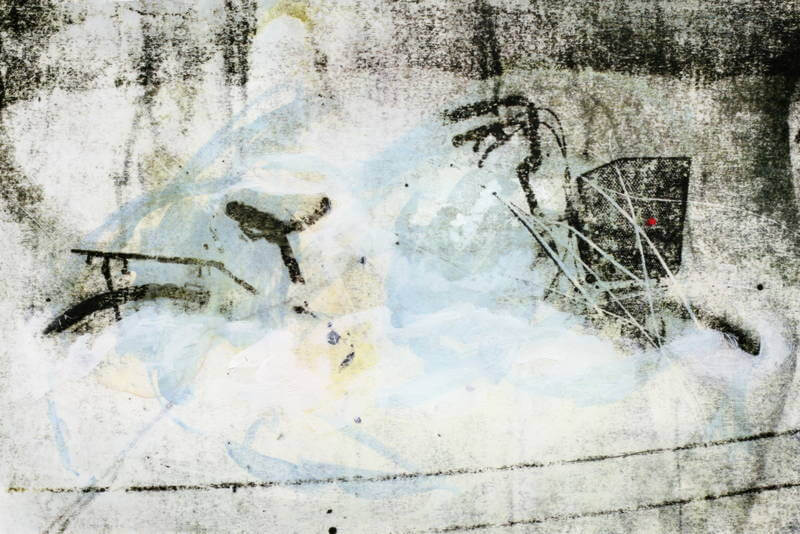 PhotoDrawing 013/Acrylic on PrintPaper/2019-2020