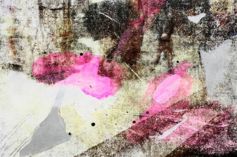 PhotoDrawing 018/Acrylic on PrintPaper/2019-2020