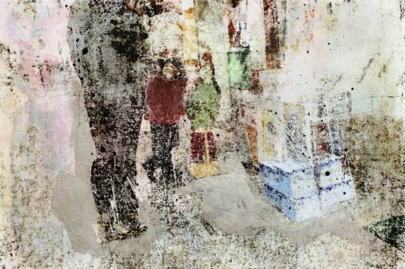 PhotoDrawing 024/Acrylic on PrintPaper/2019-2020