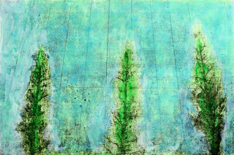 PhotoDrawing 040/Acrylic on PrintPaper/2019-2020