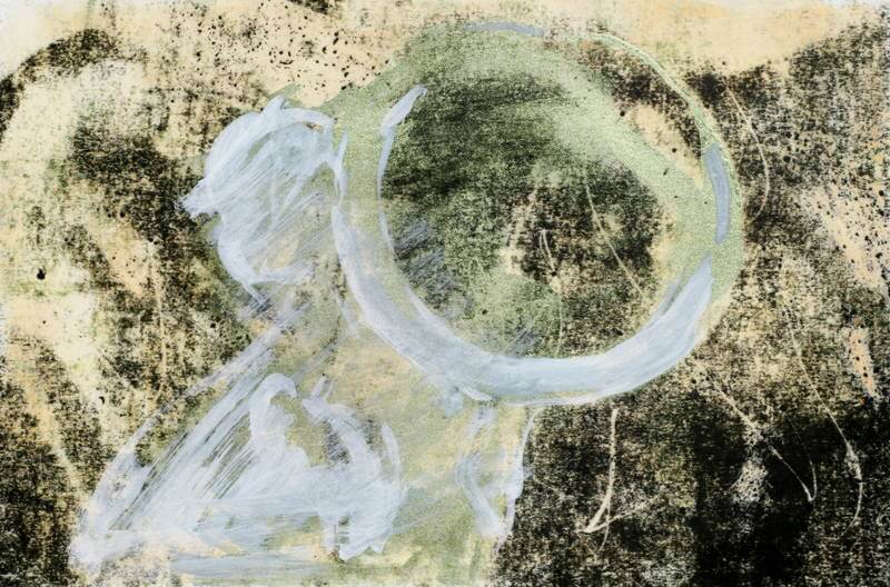 PhotoDrawing 041/Acrylic on PrintPaper/2019-2020