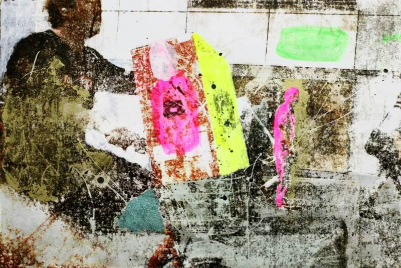 PhotoDrawing 060/Acrylic on PrintPaper/2019-2020
